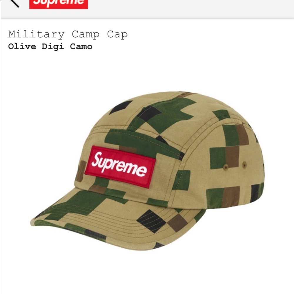 Supreme Military Camp Cap